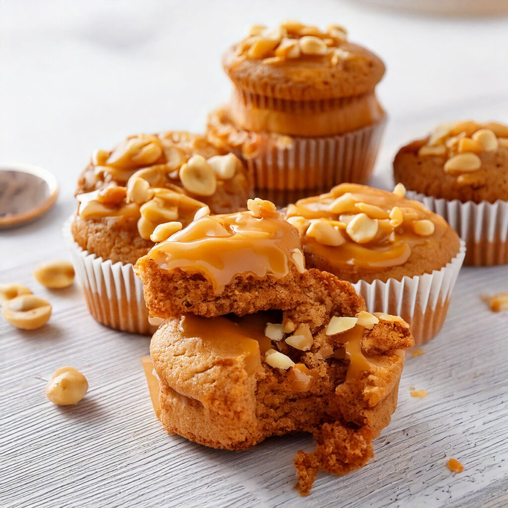 Caramel Peanut Butter Cookie Cups