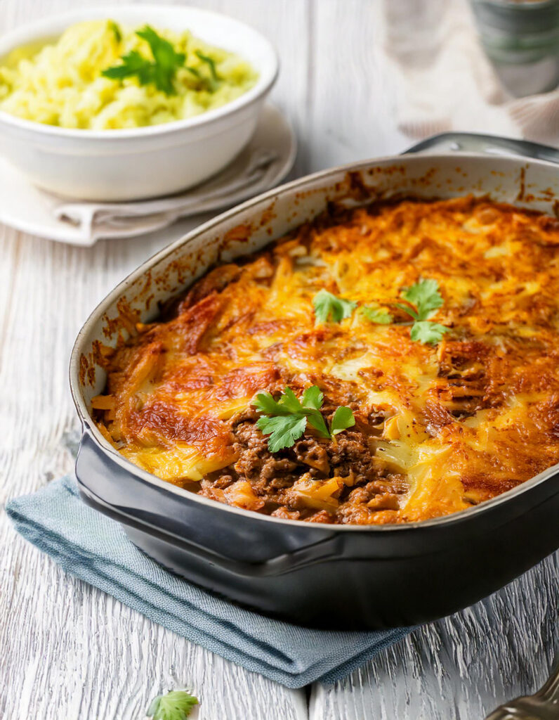 Hearty Ground Beef and Potatoes Skillet