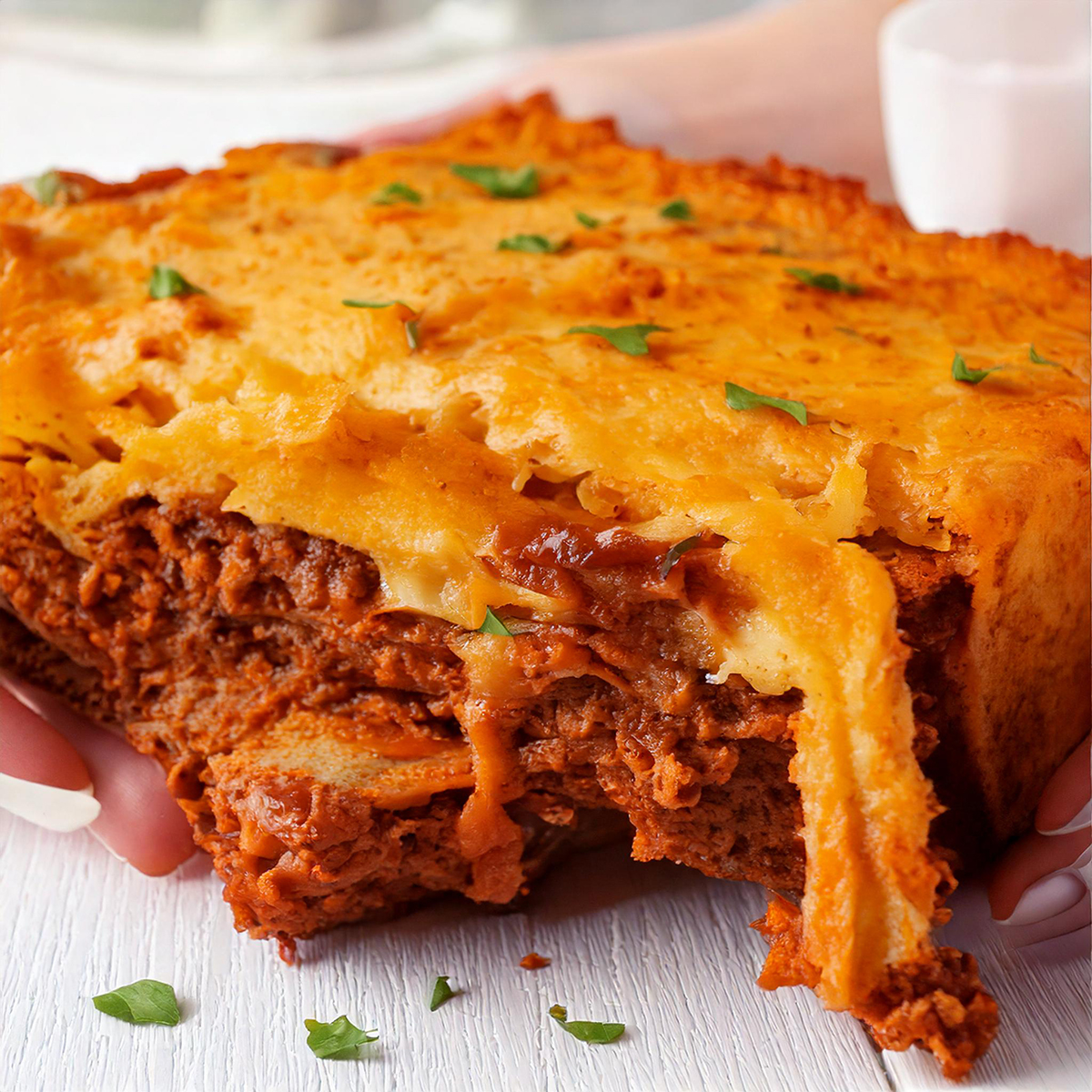 Dorito Meatloaf Casserole