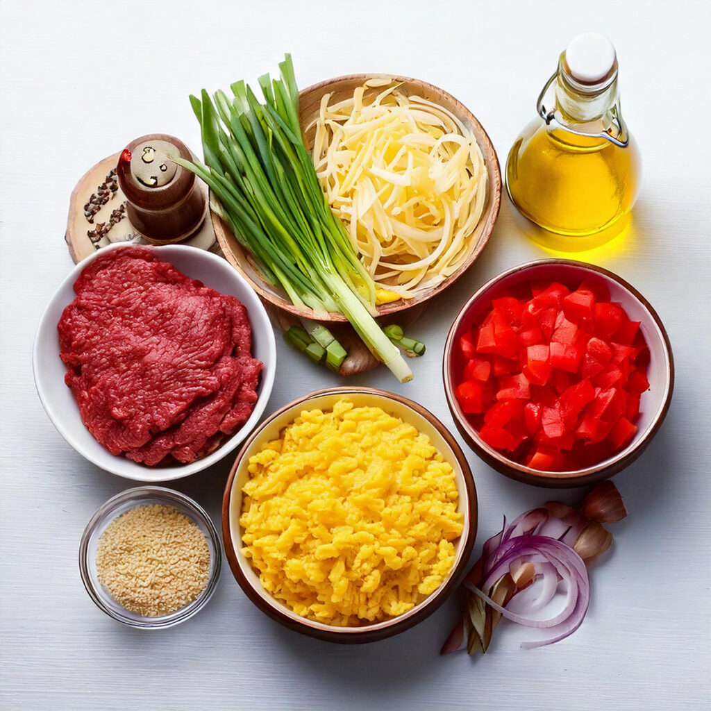 Ground Beef and Potatoes Skillet