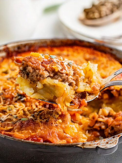 Hearty Ground Beef and Potatoes Skillet