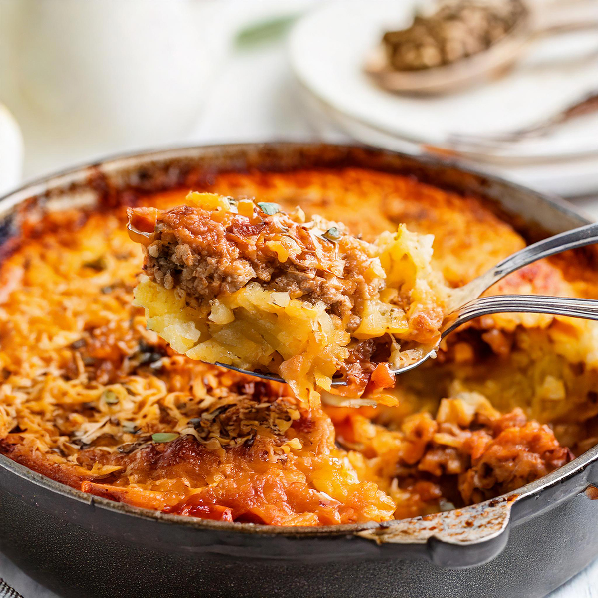 Hearty Ground Beef and Potatoes Skillet