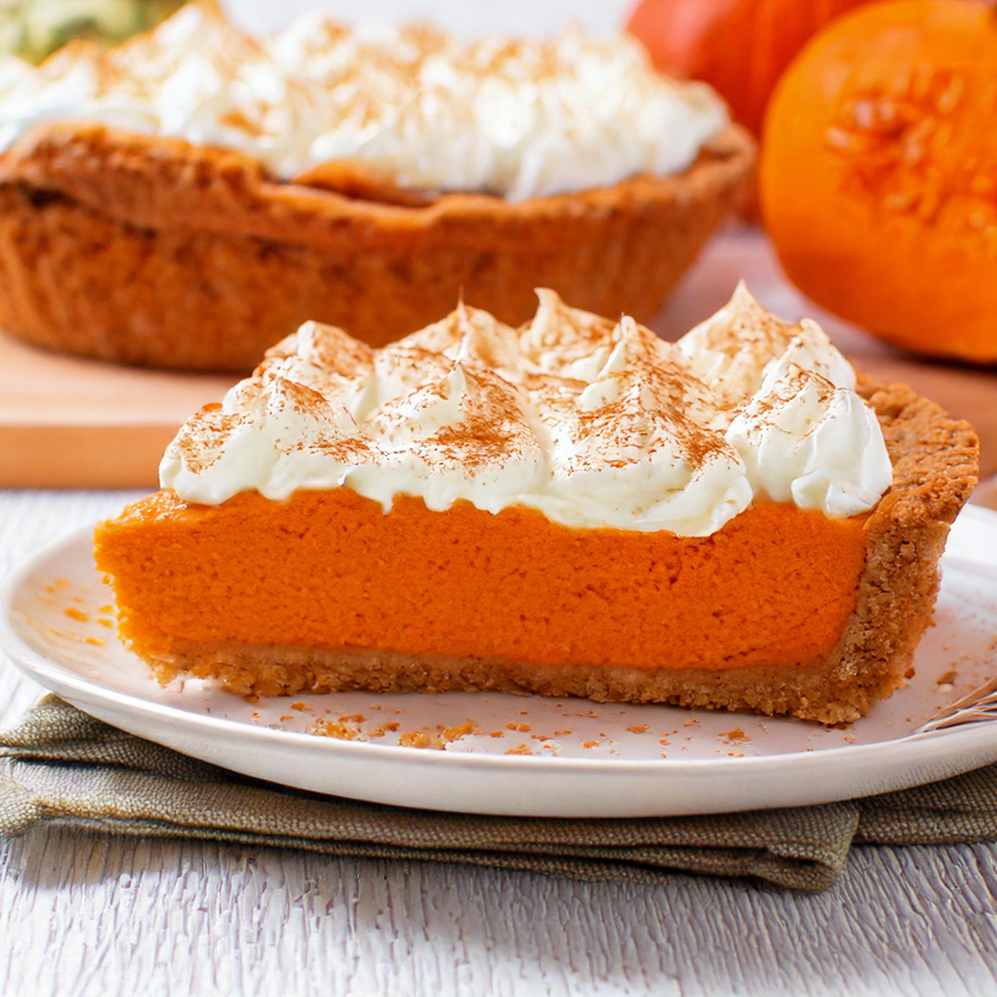 No-Bake Pumpkin Cool Whip Pie