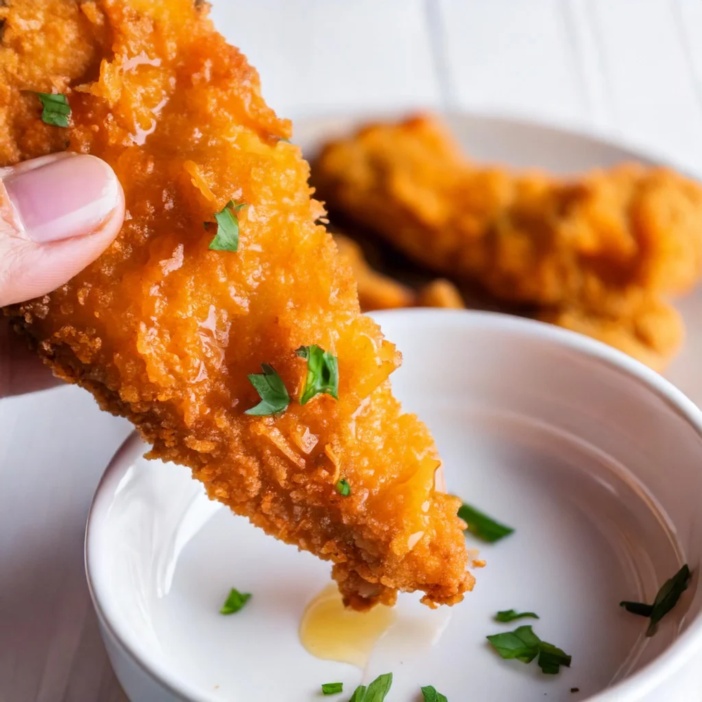 Hot Honey Air Fryer Chicken Tenders