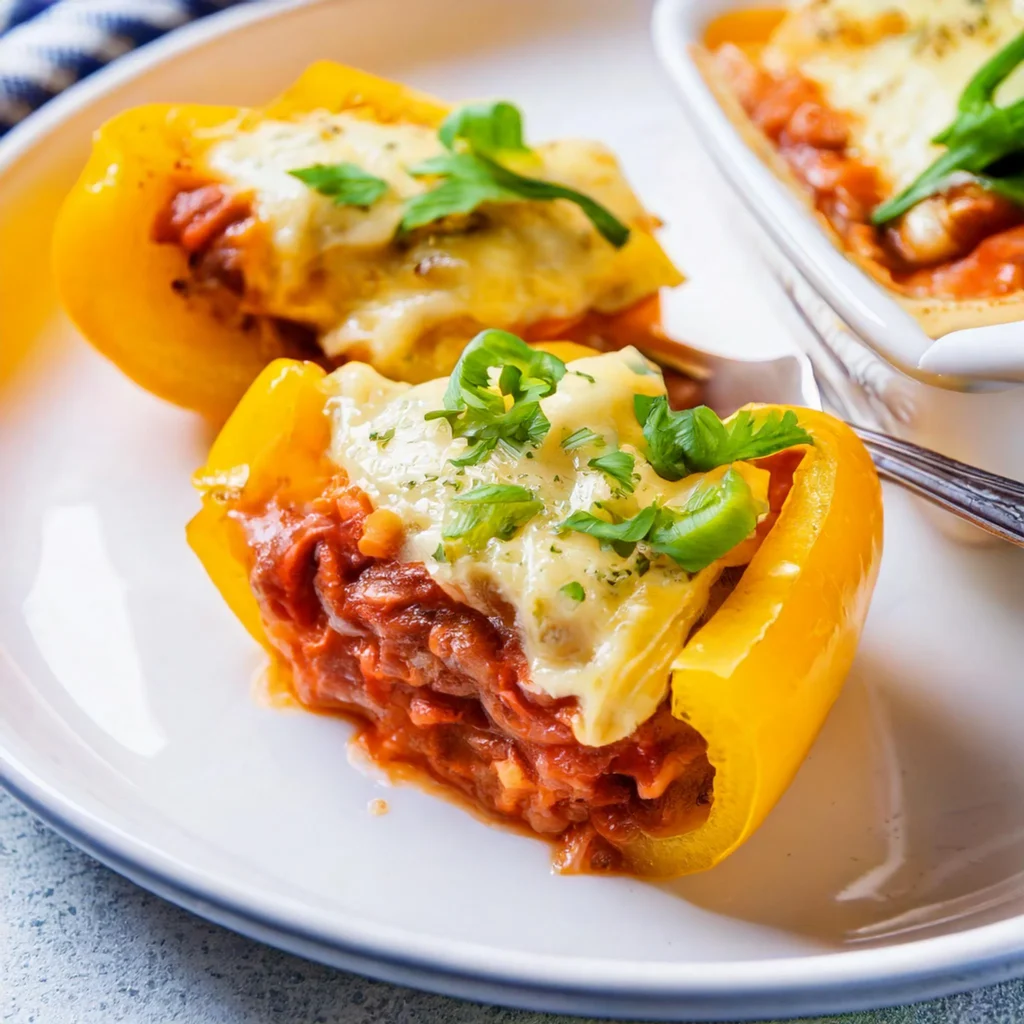 Philly Cheesesteak Stuffed Peppers