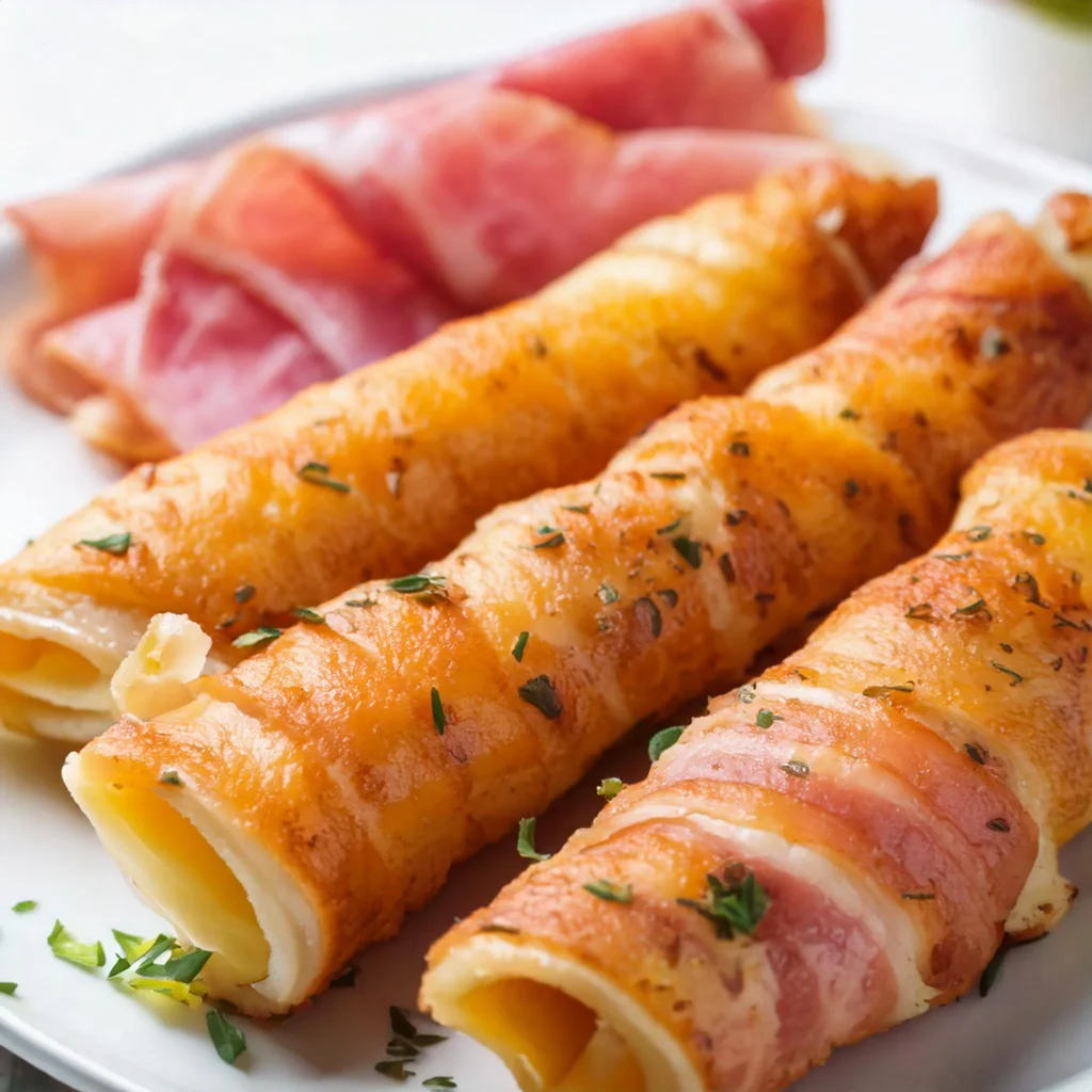 Homemade Ham and Cheese Sticks