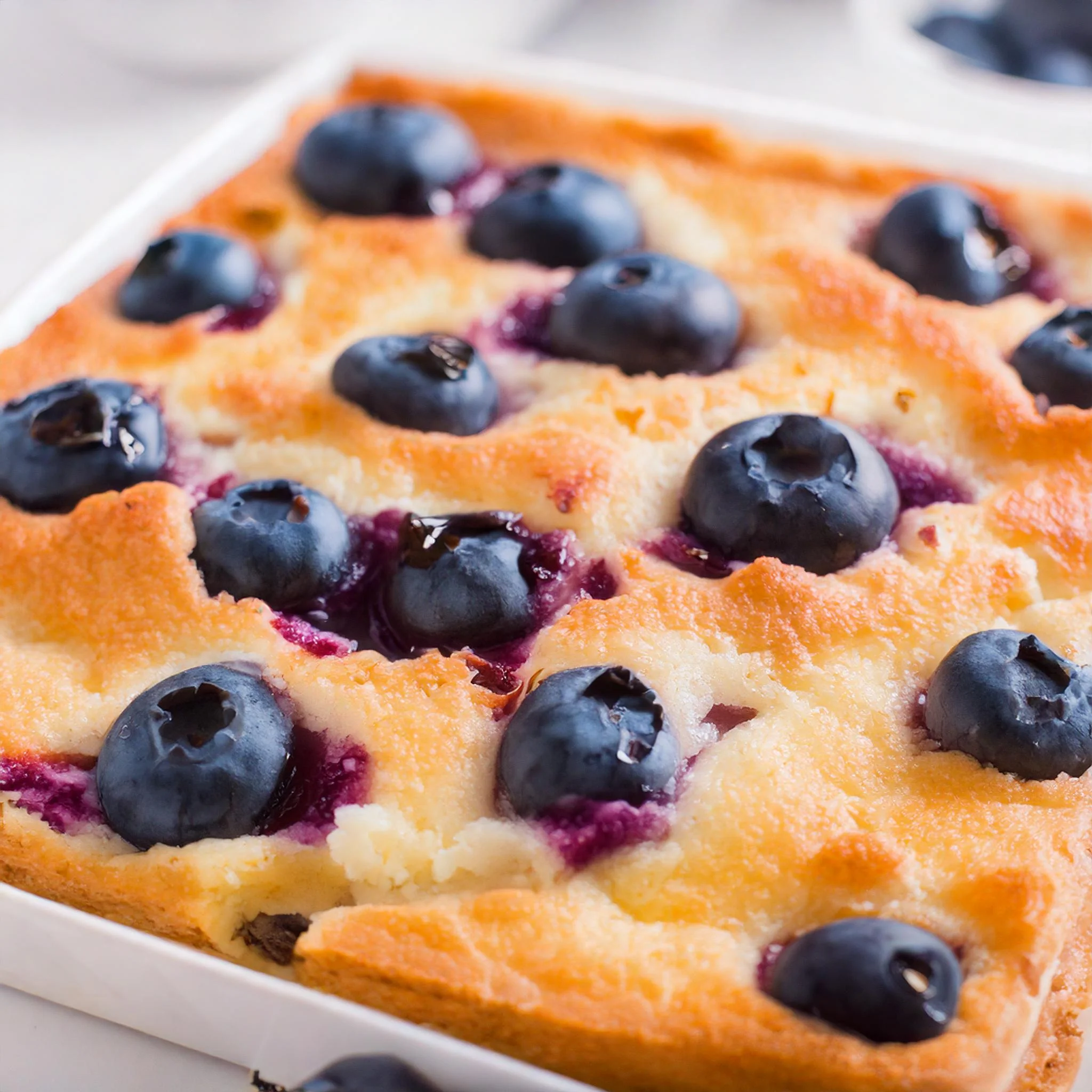 Nutritious Blueberry Cottage Cheese Breakfast Bake