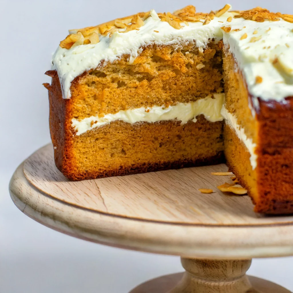 Banana Bread Cake with Cream Cheese Frosting