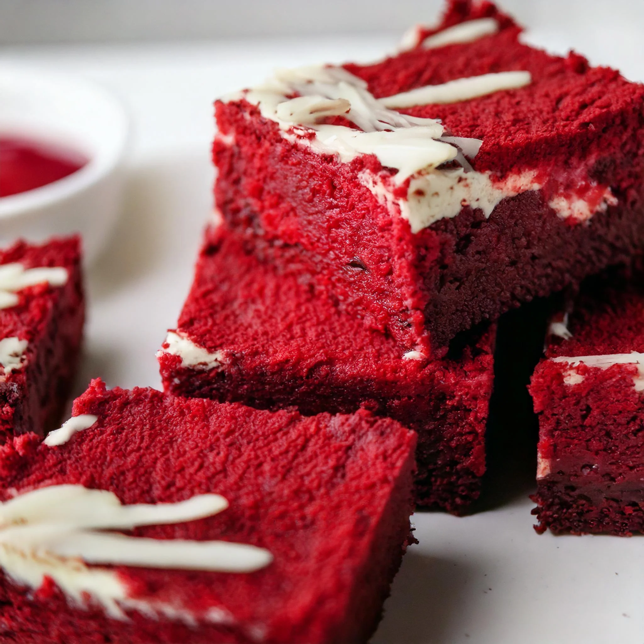 Red Velvet Cheesecake Brownies