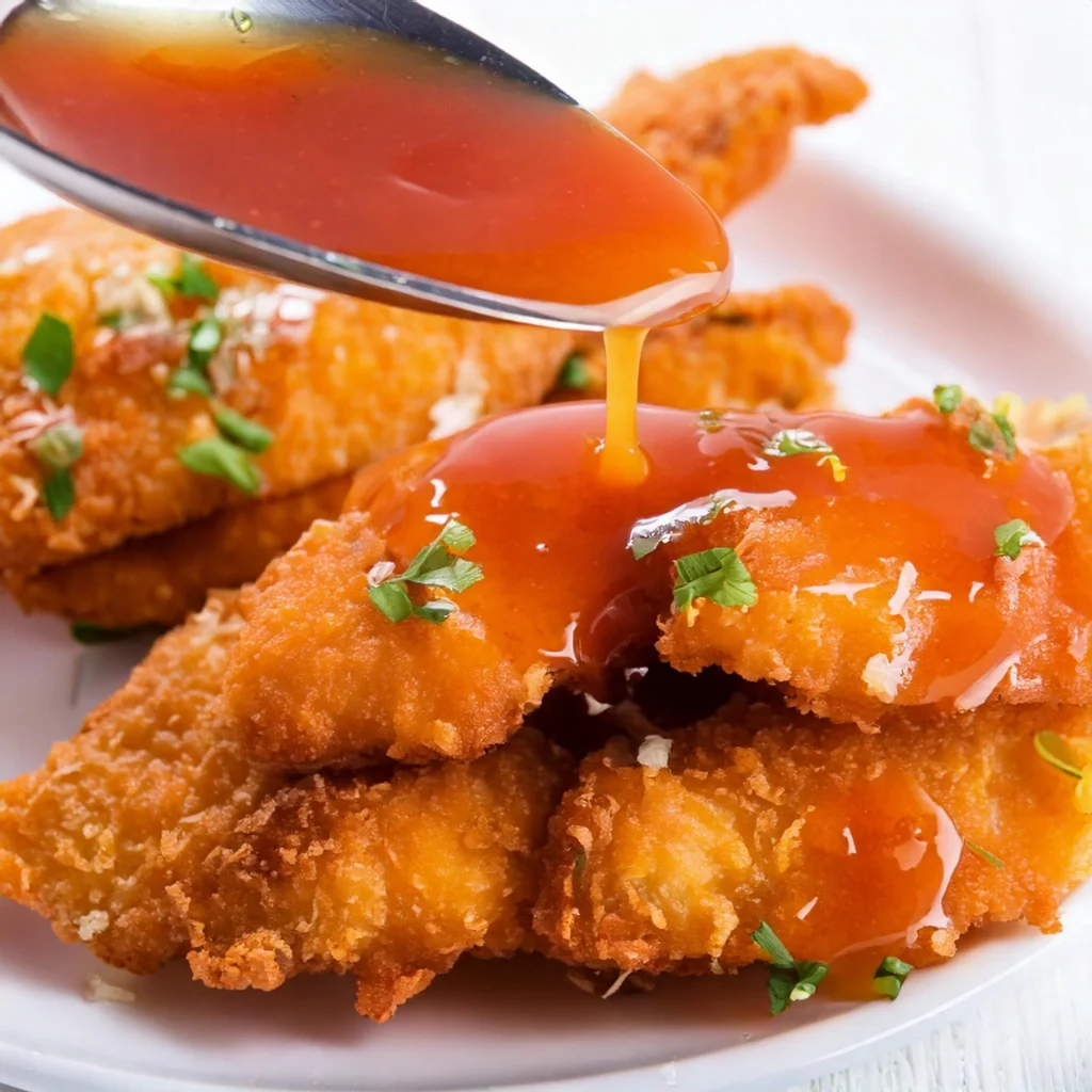 Hot Honey Air Fryer Chicken Tenders