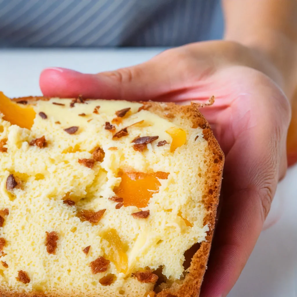 Peaches & Cream Cheese Loaf