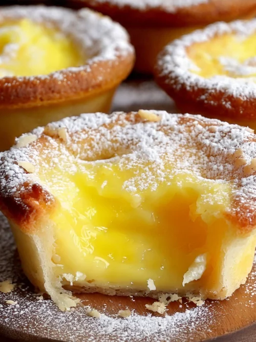 Baby Lemon Impossible Pies