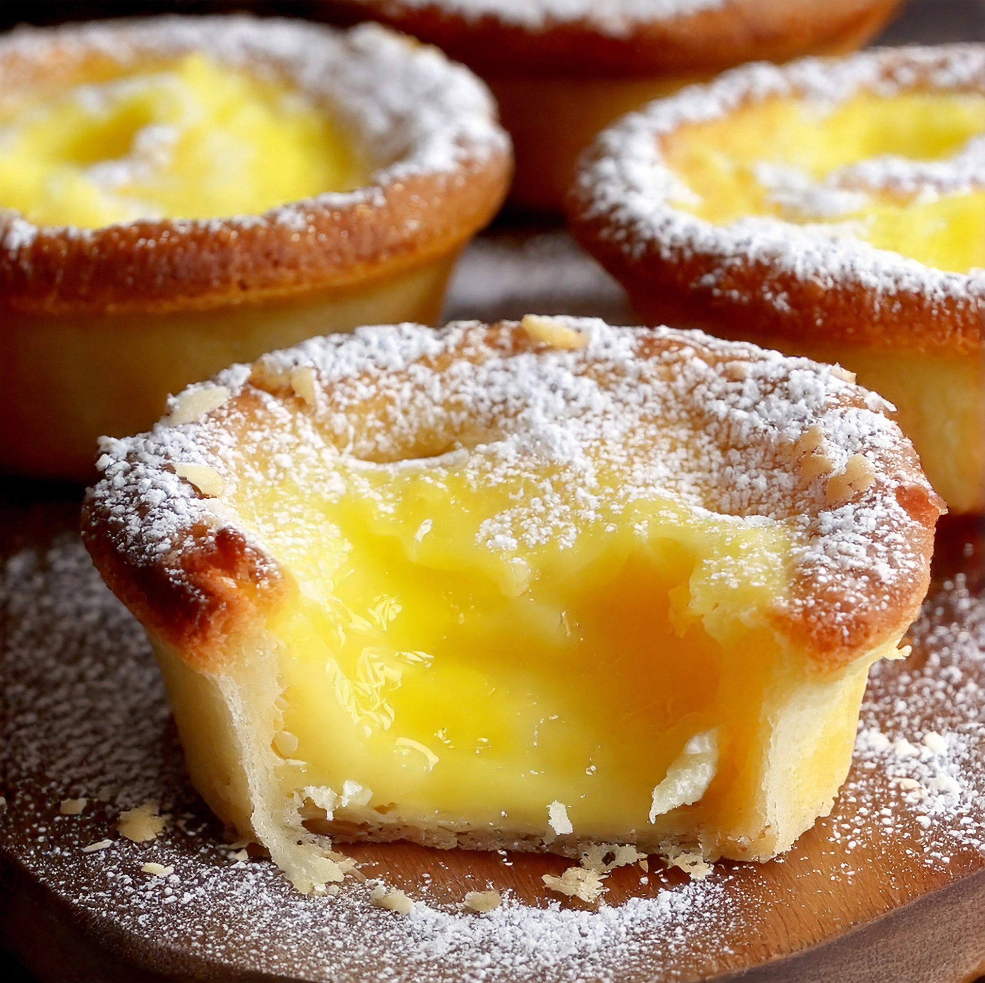 Baby Lemon Impossible Pies