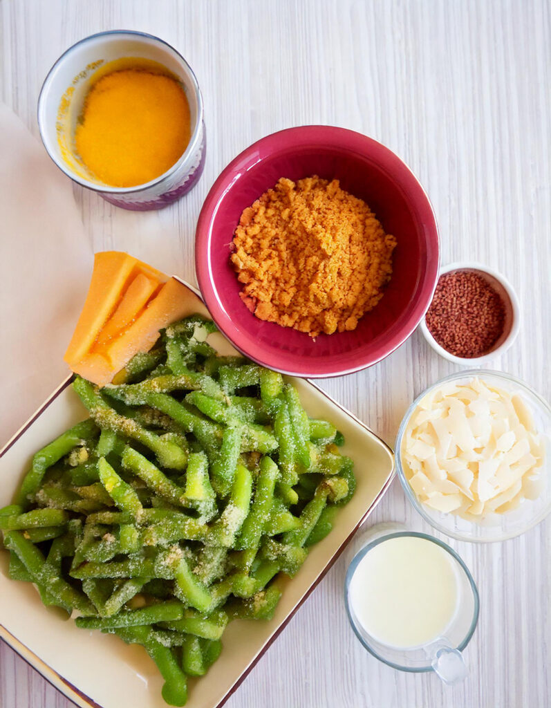 Cheddar Bay Green Bean Casserole