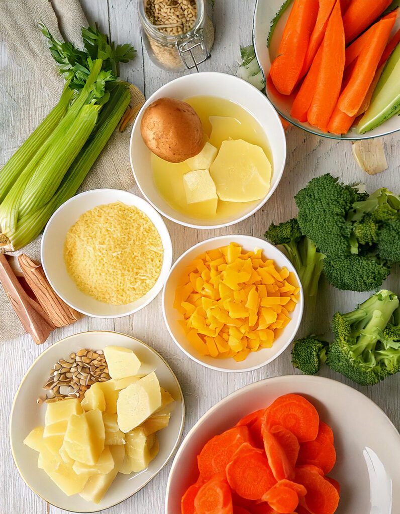 Cheesy Vegetable Chowder