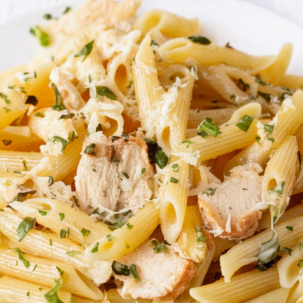 Creamy Crack Chicken Penne