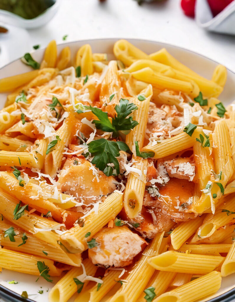 Creamy Crack Chicken Penne