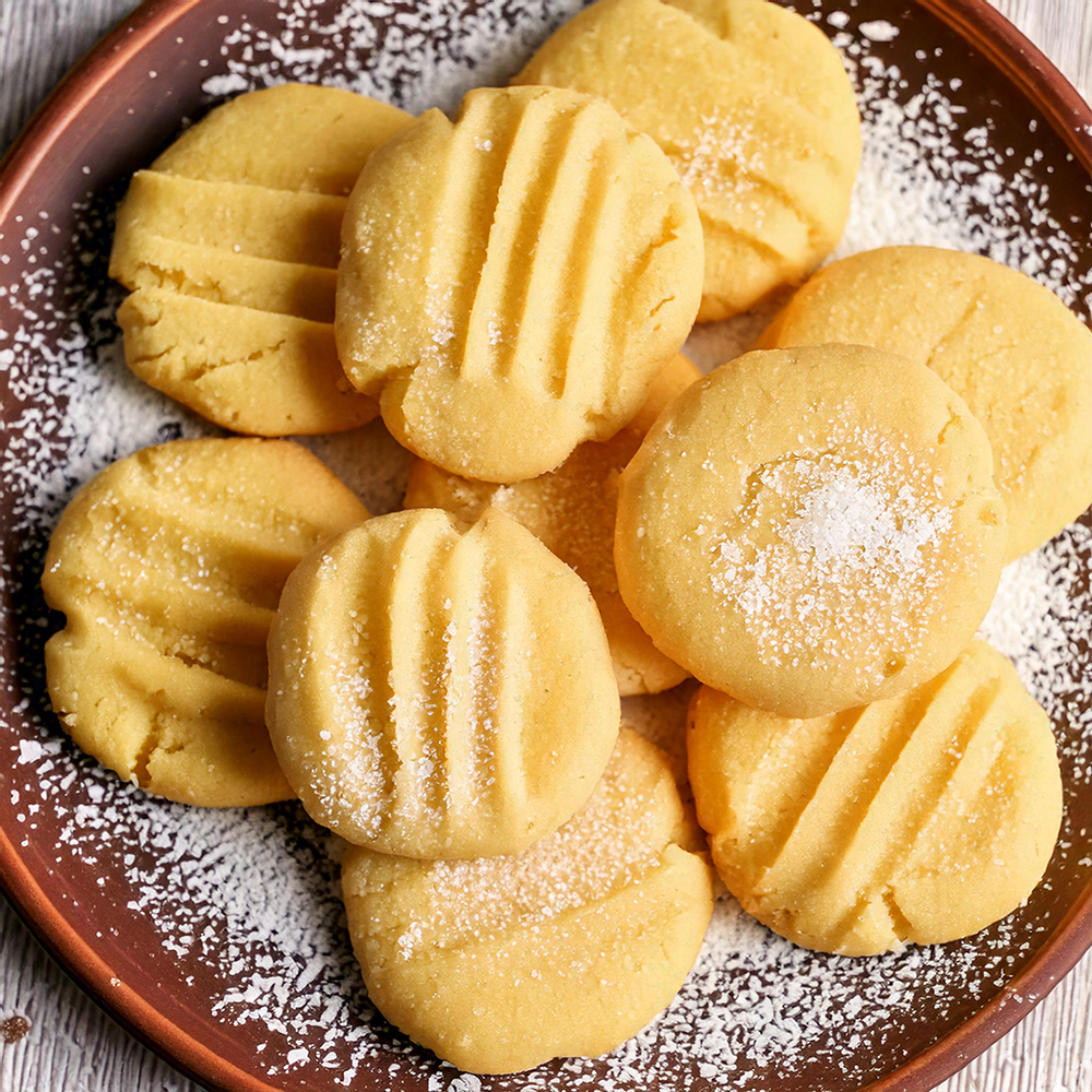 3-Ingredient Butter Cookies