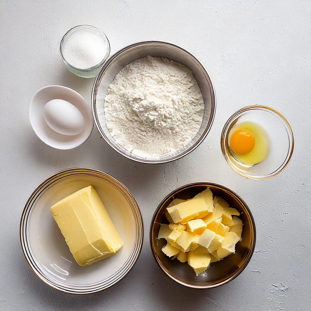 3-Ingredient Butter Cookies