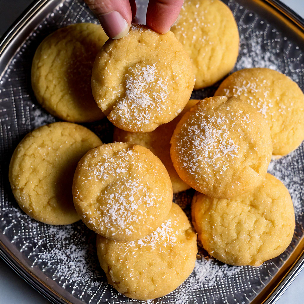 3-Ingredient Butter Cookies