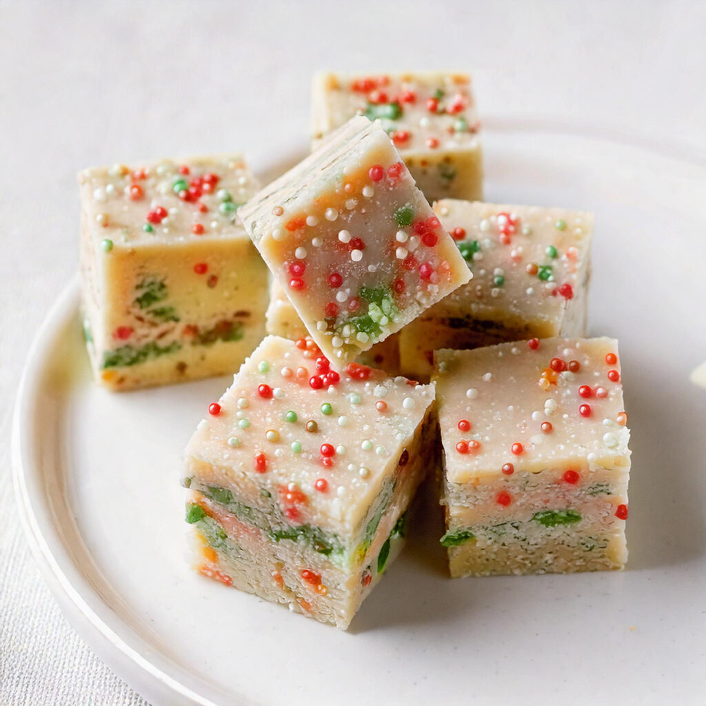 Christmas Sugar Cookie Fudge