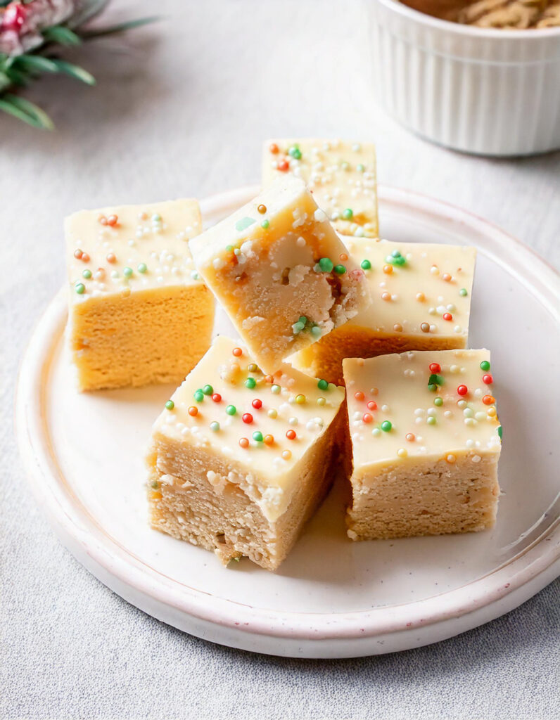 Christmas Sugar Cookie Fudge