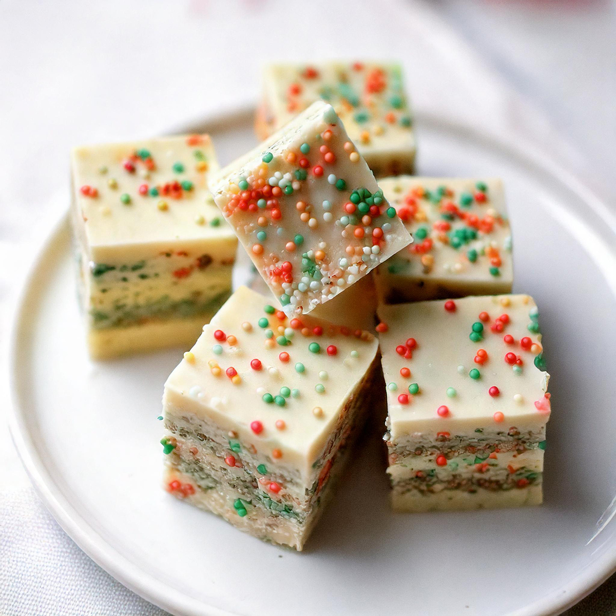 Christmas Sugar Cookie Fudge