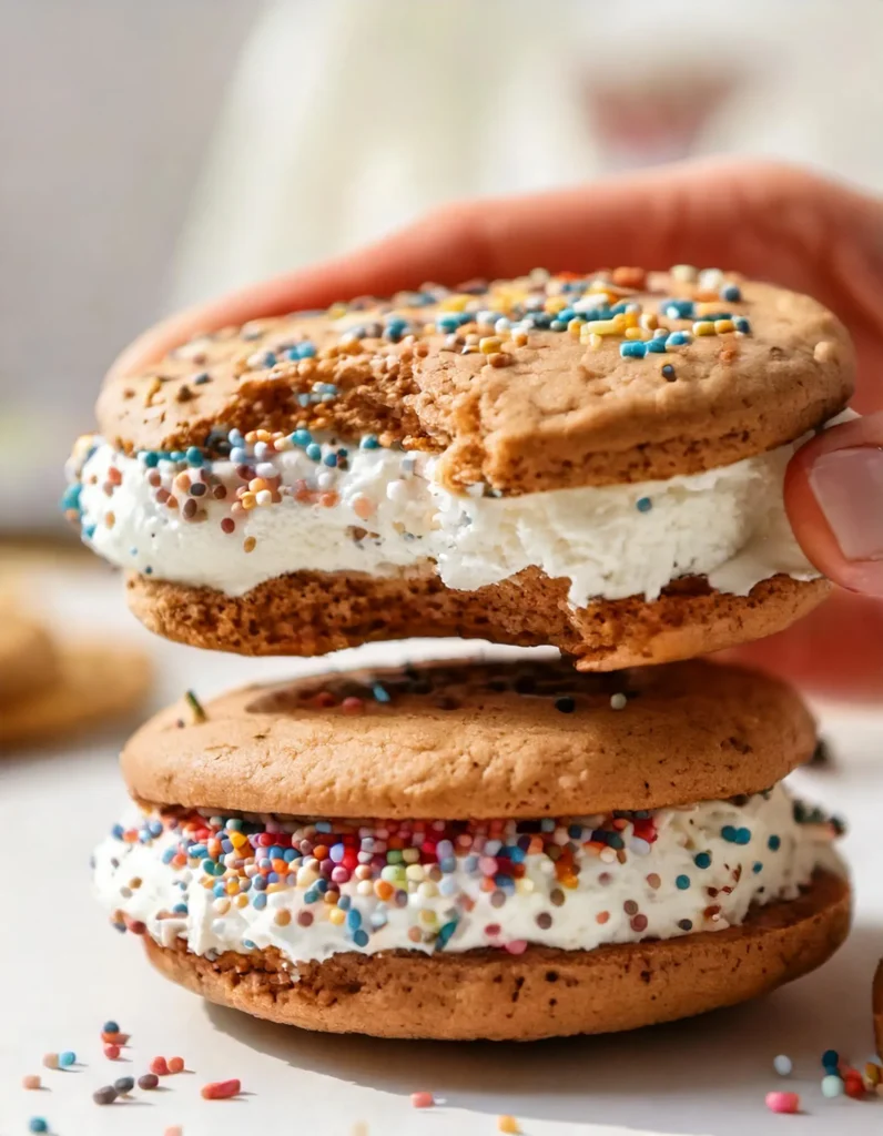 Cookie Ice Cream Sandwiches