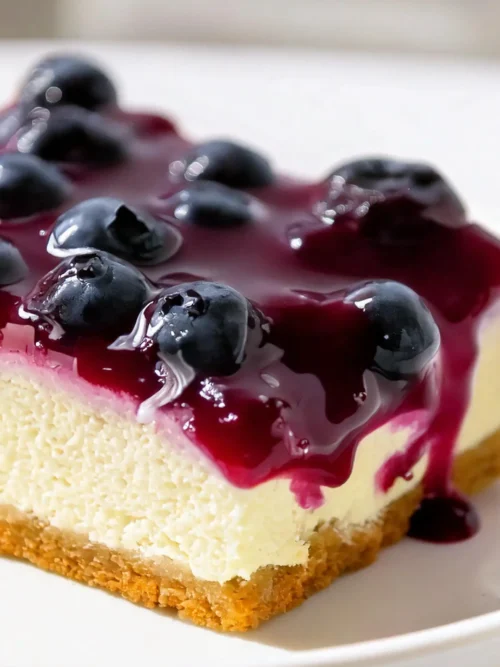 No-Bake Blueberry Cheesecake