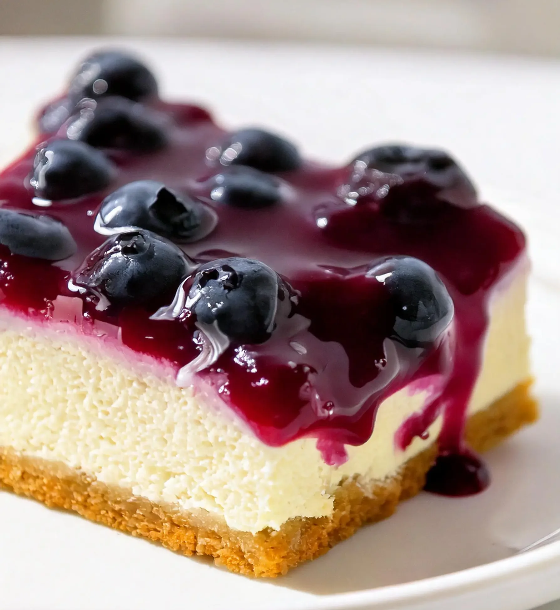 No-Bake Blueberry Cheesecake