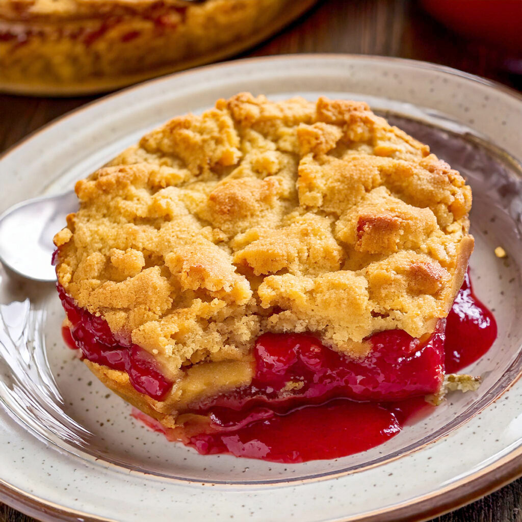 Peanut Butter and Jelly Cobbler