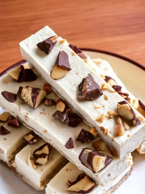 Peanut Butter Frozen Yogurt Bars