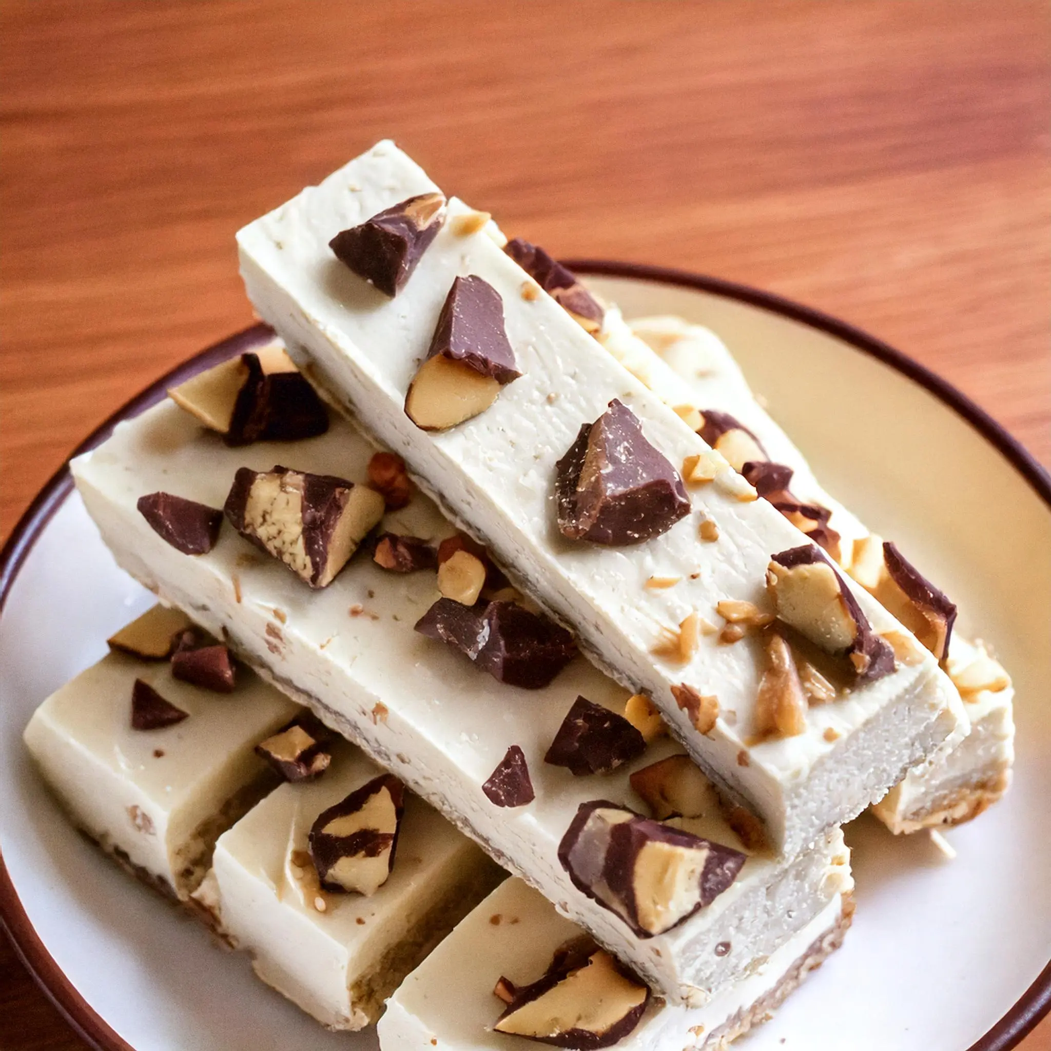 Peanut Butter Frozen Yogurt Bars