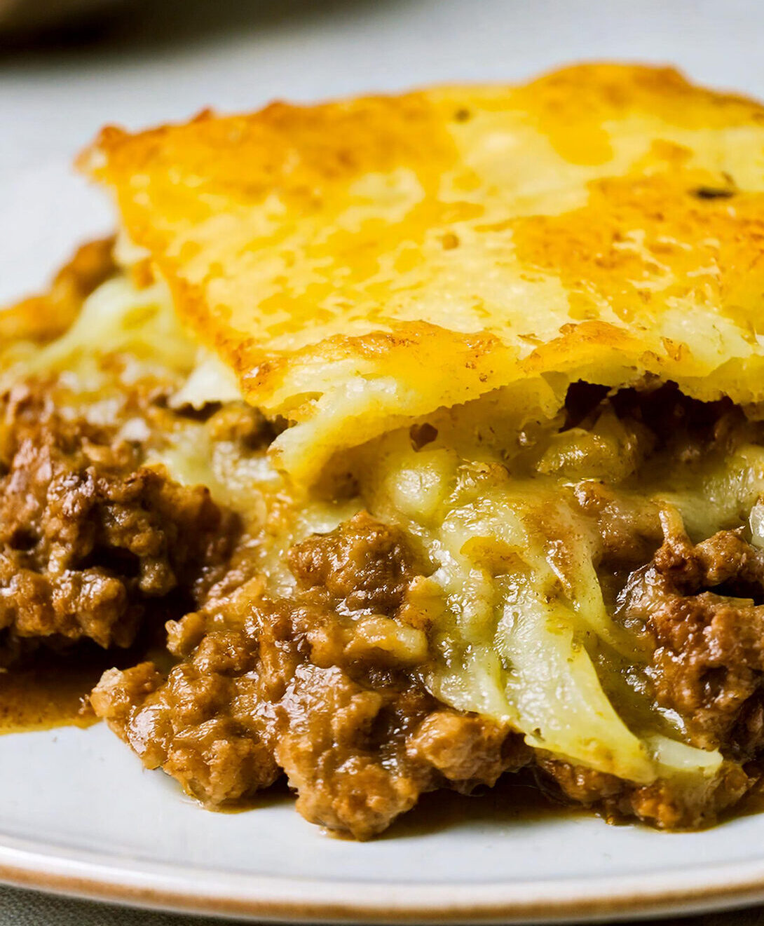 Philly Cheese Steak Shepherd's Pie