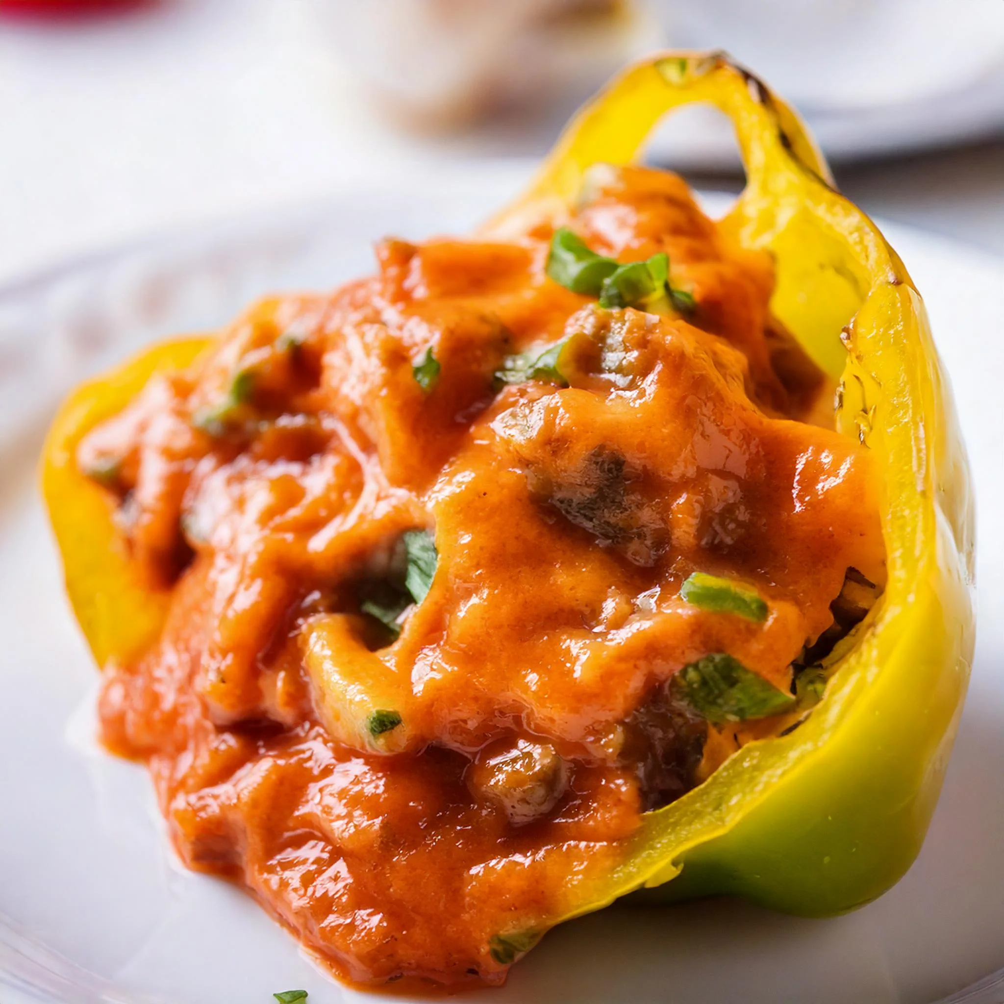 Philly Cheesesteak Stuffed Peppers