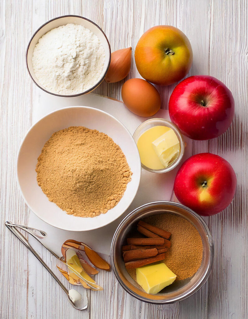 Salted Butterscotch Apple Bars