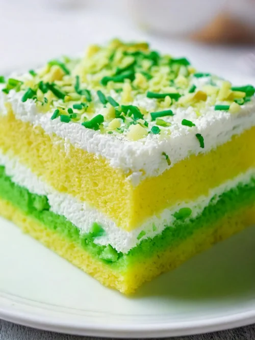 St. Patrick’s Day Poke Cake