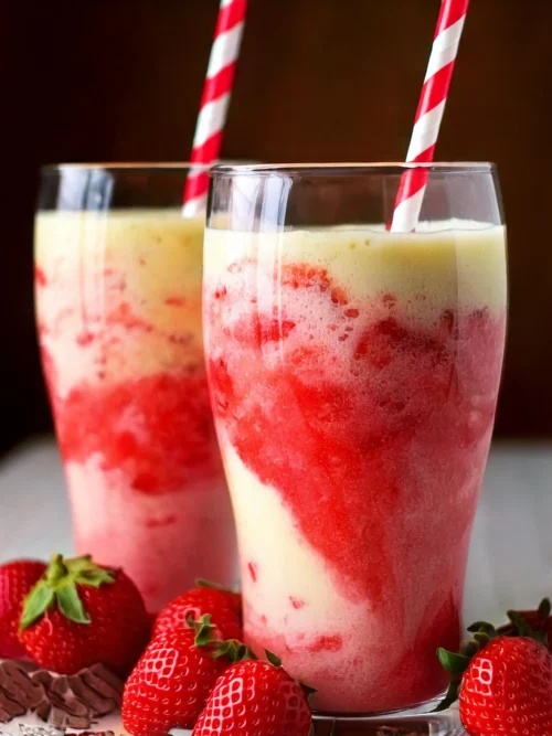 Strawberry Piña Colada Smoothie