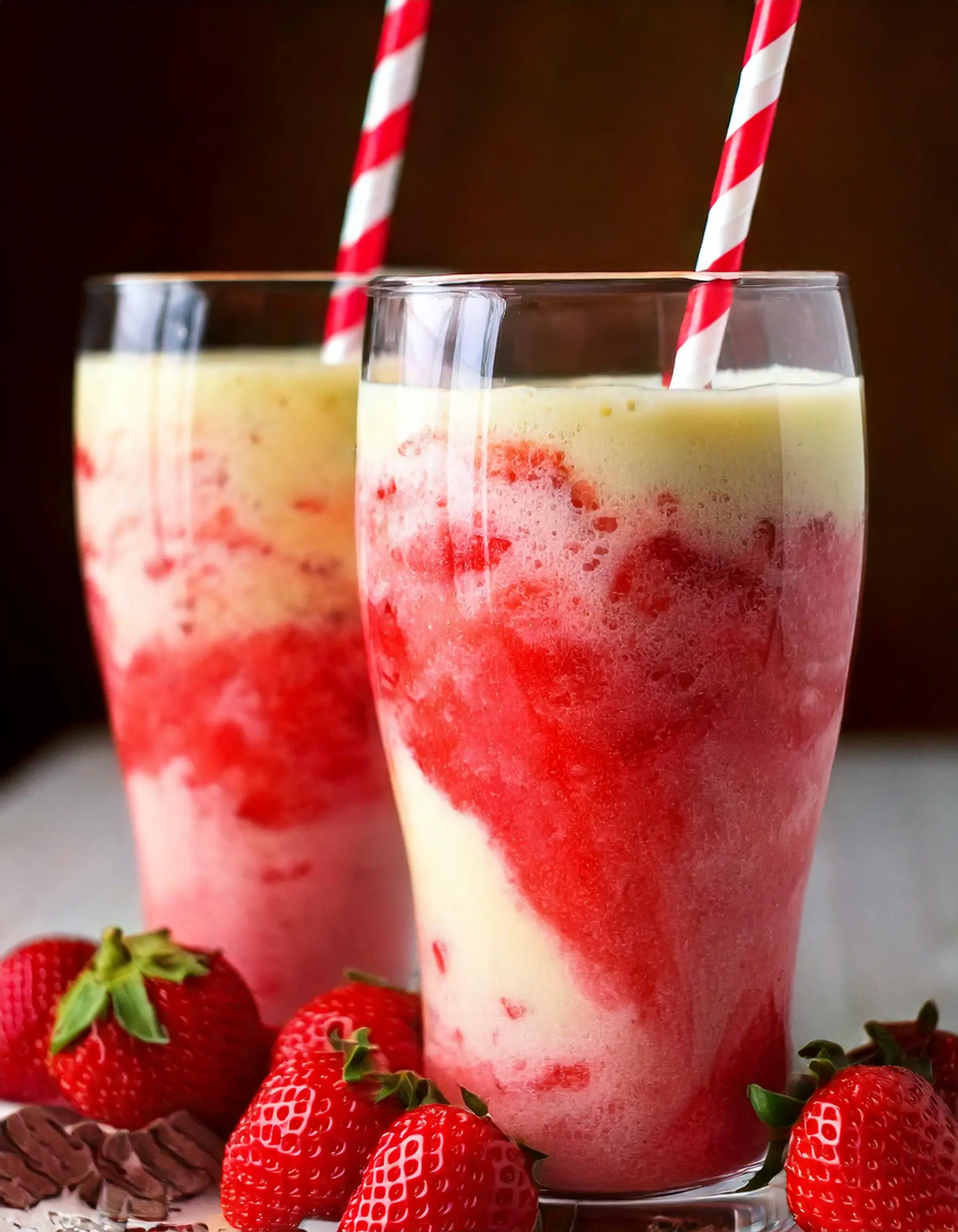 Strawberry Piña Colada Smoothie