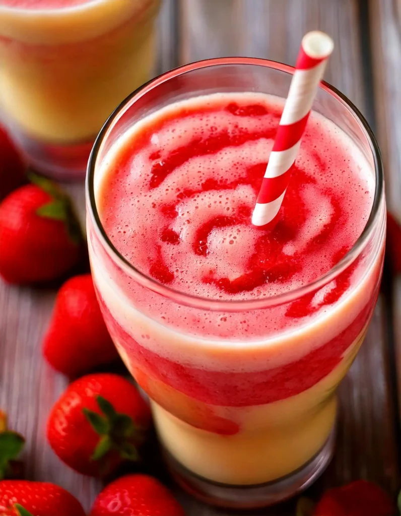 Strawberry Piña Colada Smoothie