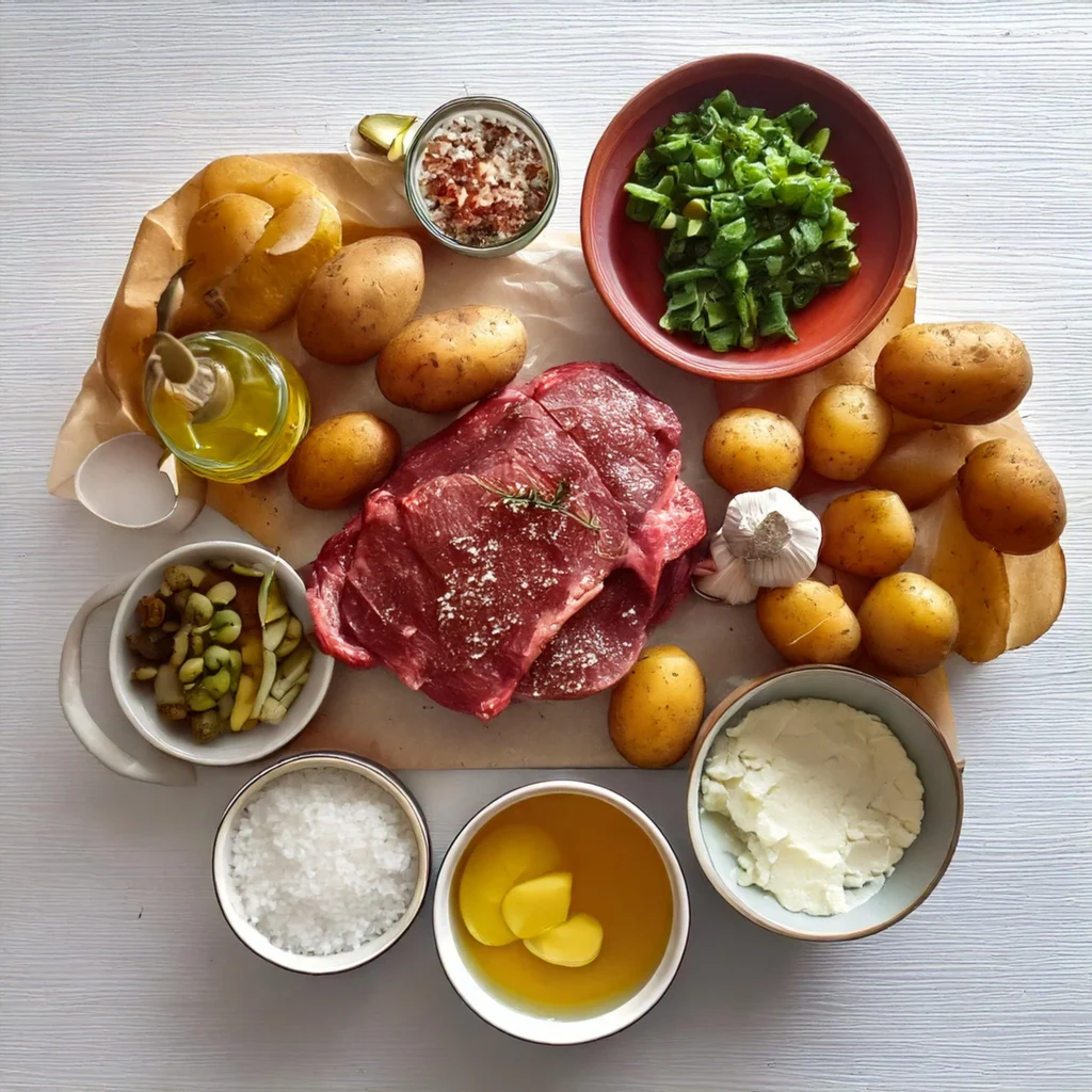 Loaded Baked Potato with Steak Bites: A Hearty and Delicious Meal