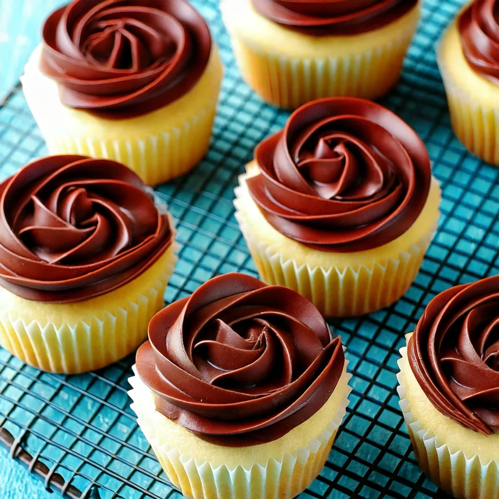 Boston Cream Pie Cupcakes