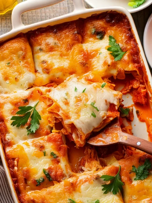 Buffalo Chicken Lasagna