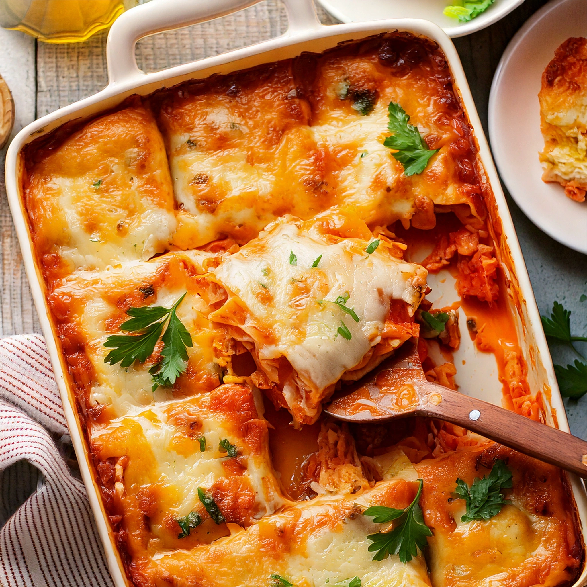 Buffalo Chicken Lasagna