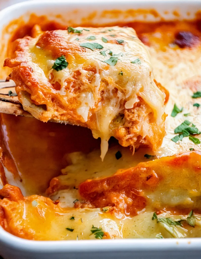 Buffalo Chicken Lasagna