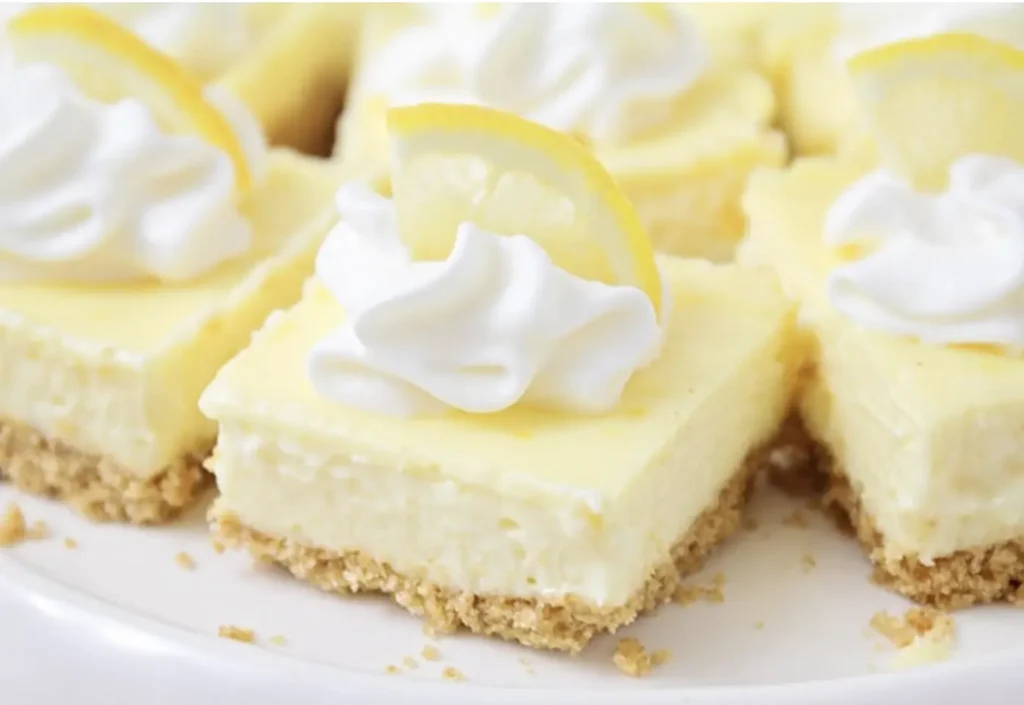 Lemon Cheesecake Bars recipebygranny