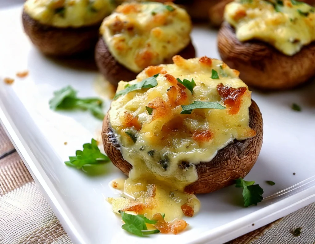 Sausage Stuffed Mushrooms